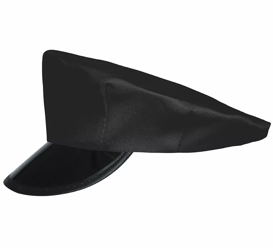 Translation missing: es.Gorra de Chofer negro adulto
