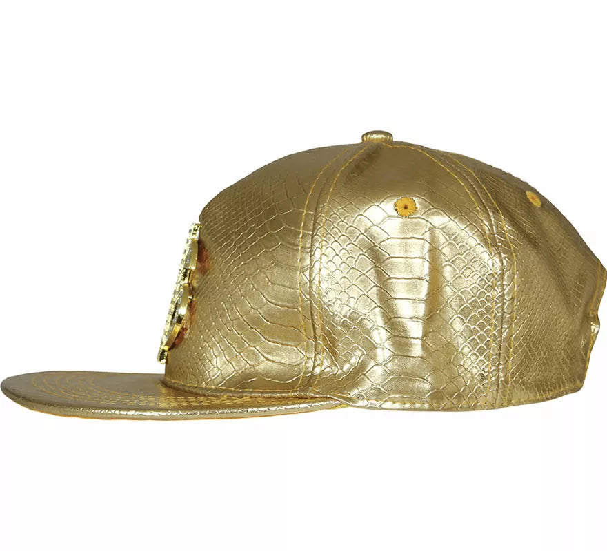 Translation missing: es.Gorra de Dollar dorado adulto