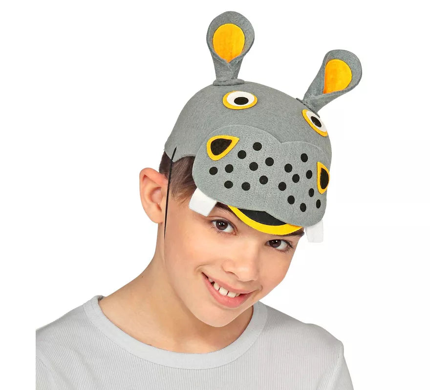 Translation missing: es.Gorra de Hipopótamo de Fieltro para niños