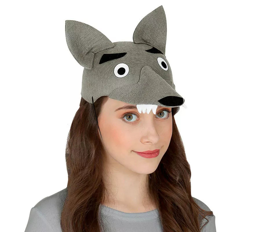 Translation missing: es.Gorra de Lobo de Fieltro para niños
