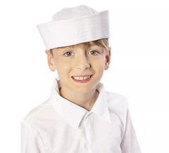 Gorra de Marinero blanco infantil