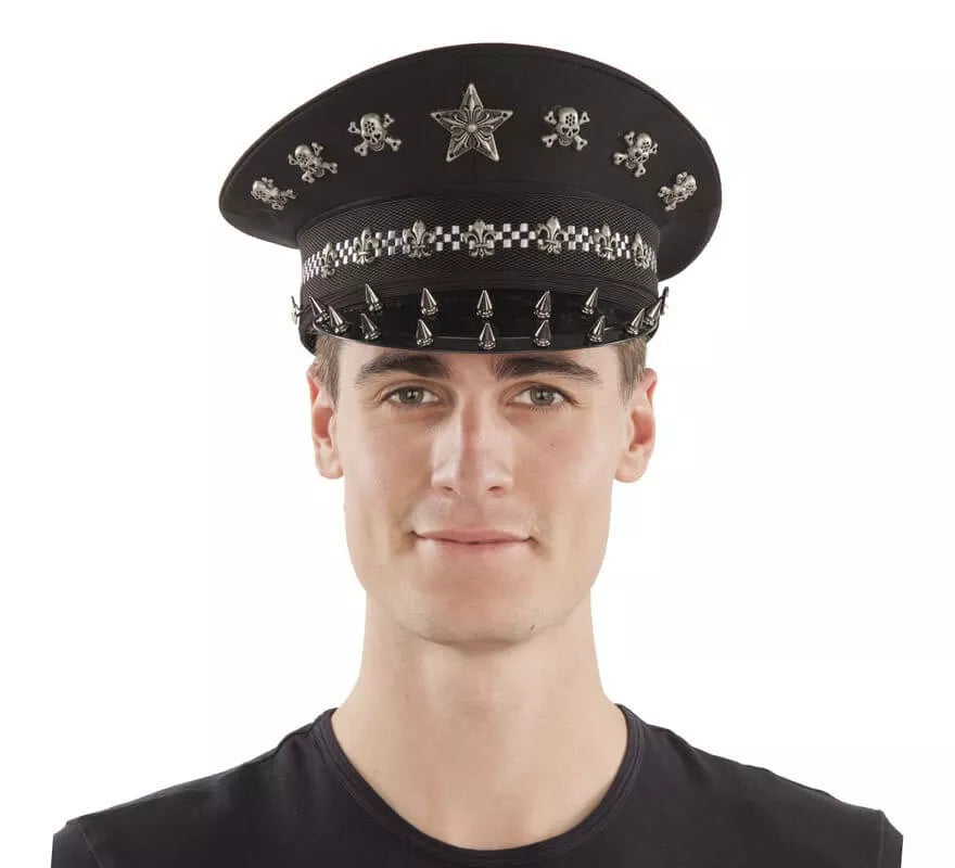 Translation missing: es.Gorra de Plato con tachuelas