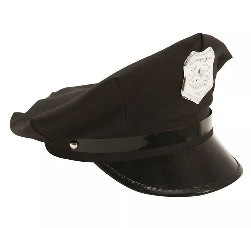 Gorra de Policía con Insignia