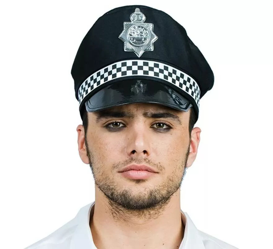 Translation missing: es.Gorra de Policía con Placa