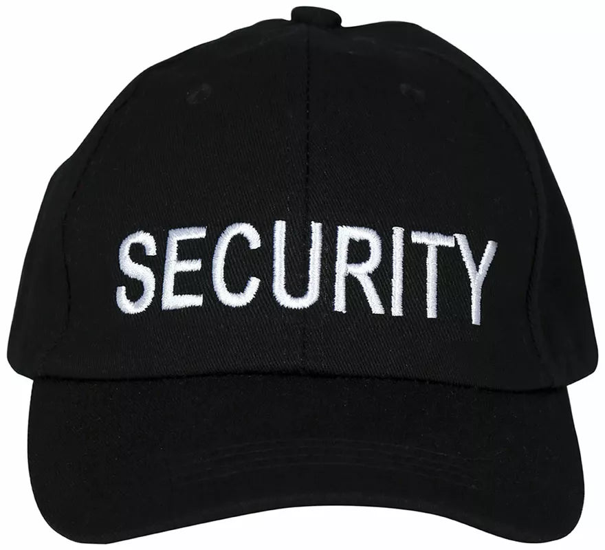 Translation missing: es.Gorra de Security negra adulto