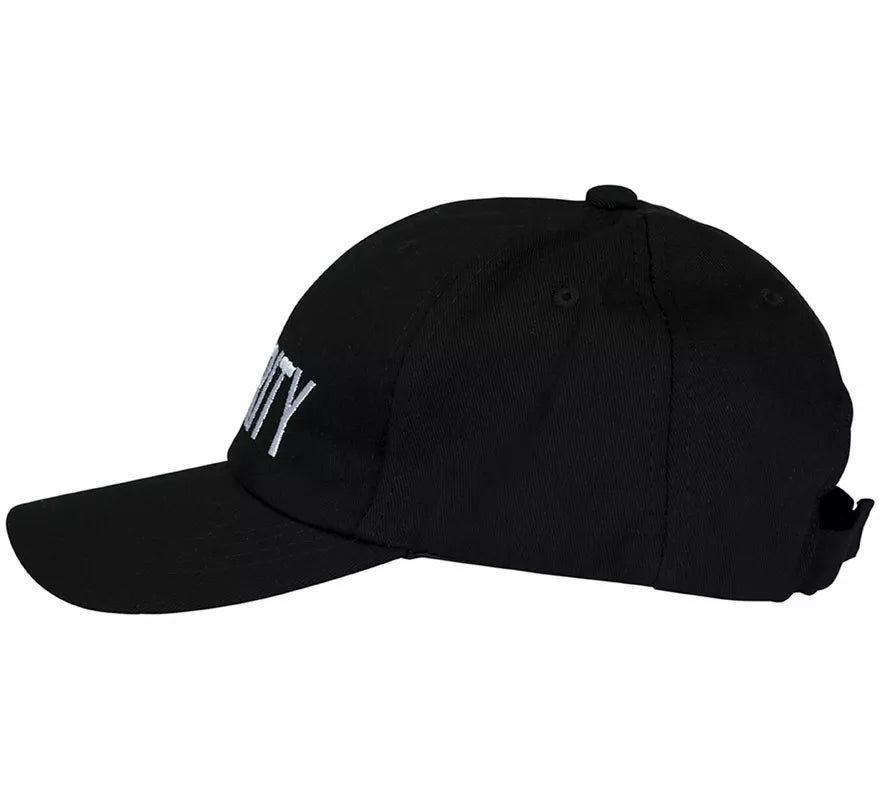 Translation missing: es.Gorra de Security negra adulto