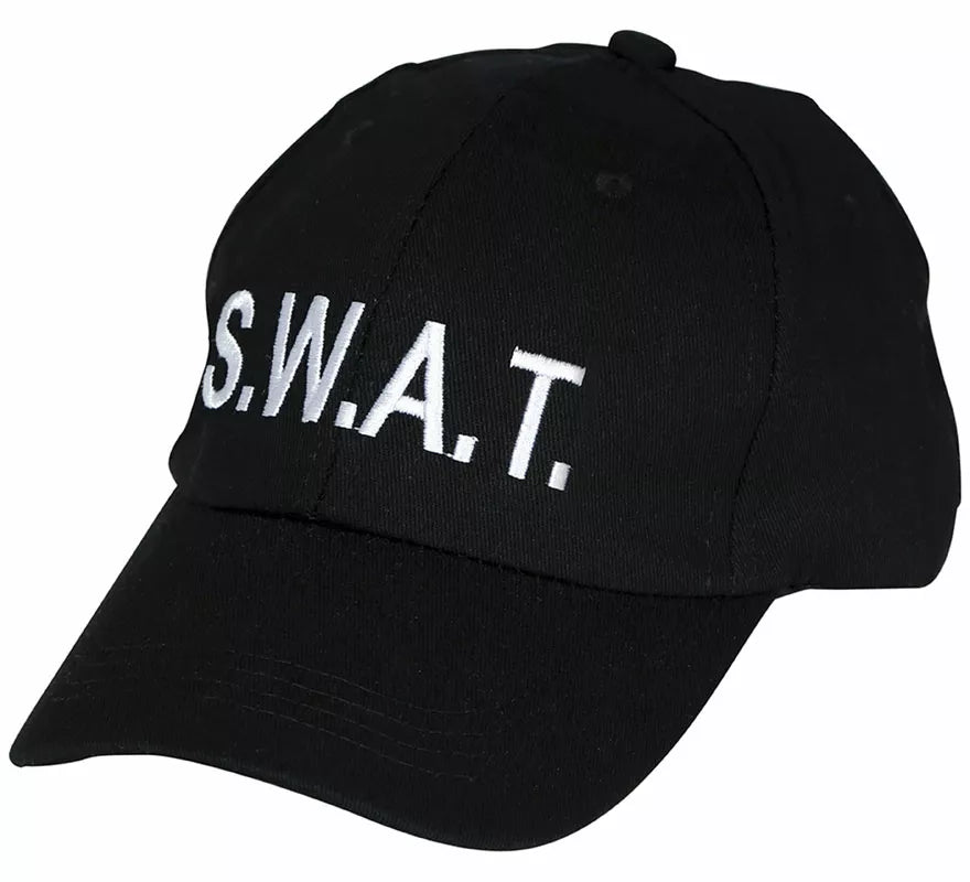 Translation missing: es.Gorra de Swat negra adulto