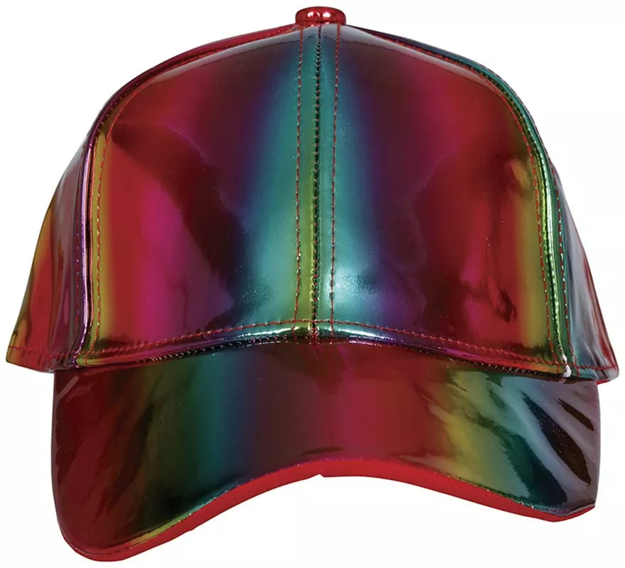 Translation missing: es.Gorra Metalizada multicolor adulto