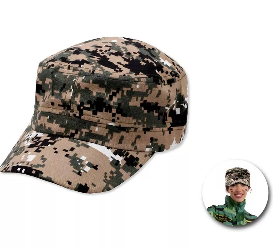 Translation missing: es.Gorra Militar Camuflaje adulto en varios colores