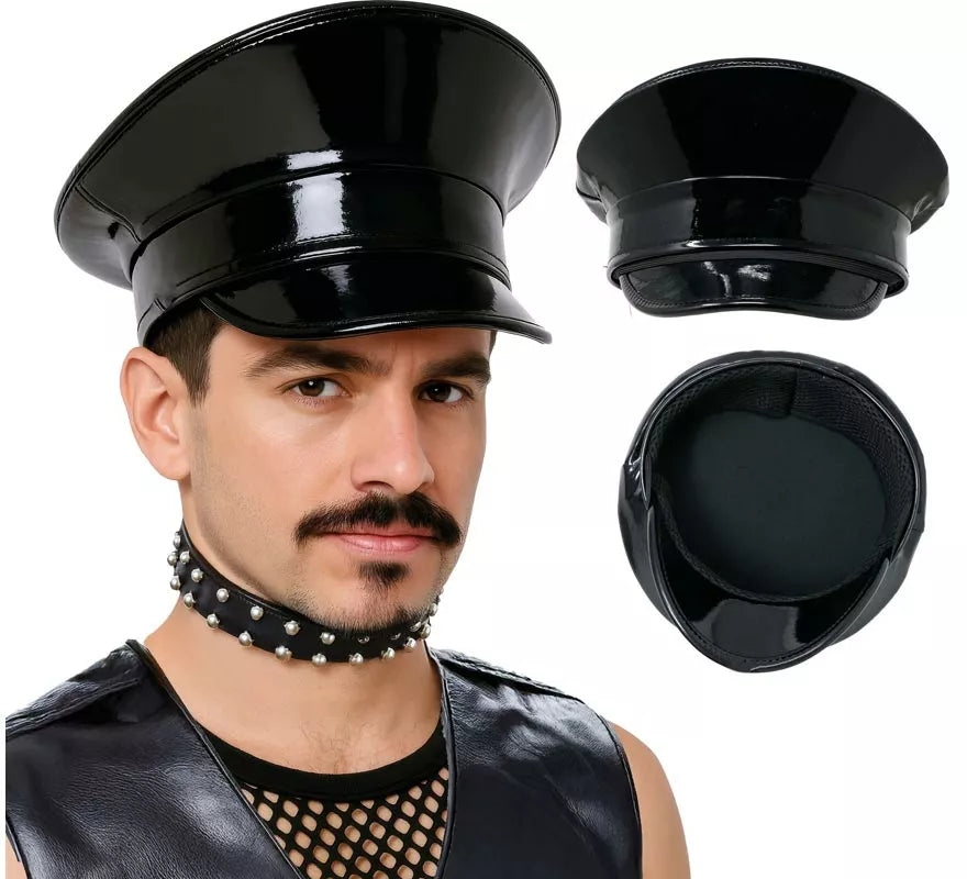 Translation missing: es.Gorra Policía negra