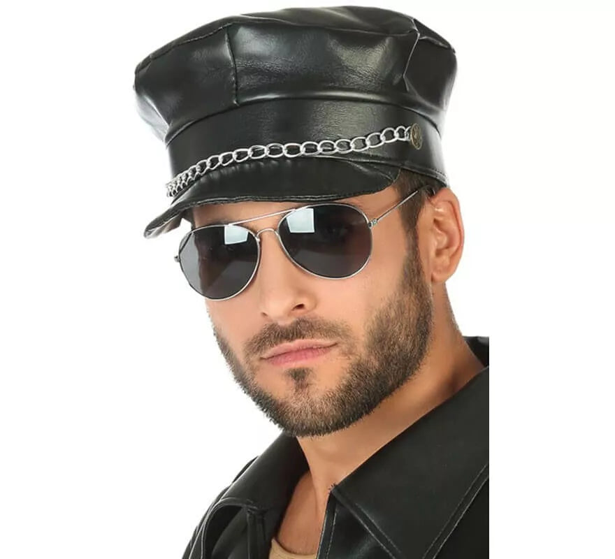 Translation missing: es.Gorra Punk Efecto Cuero