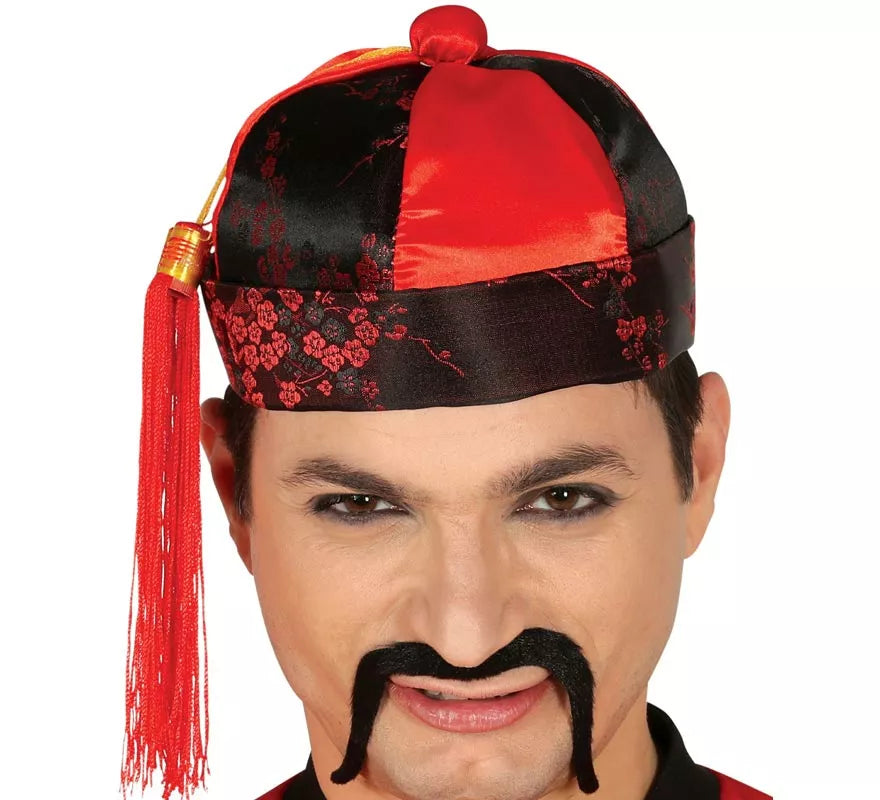 Translation missing: es.Gorro Chino Mandarín con borla