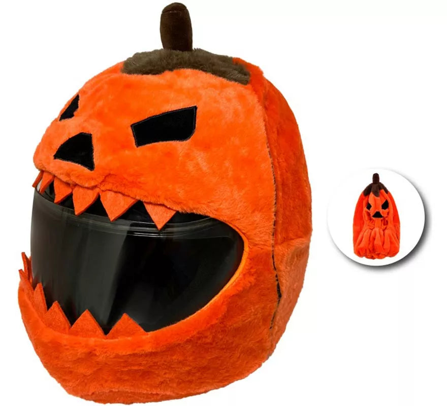 Translation missing: es.Gorro de Calabaza de Halloween para Cascos de Moto integrales