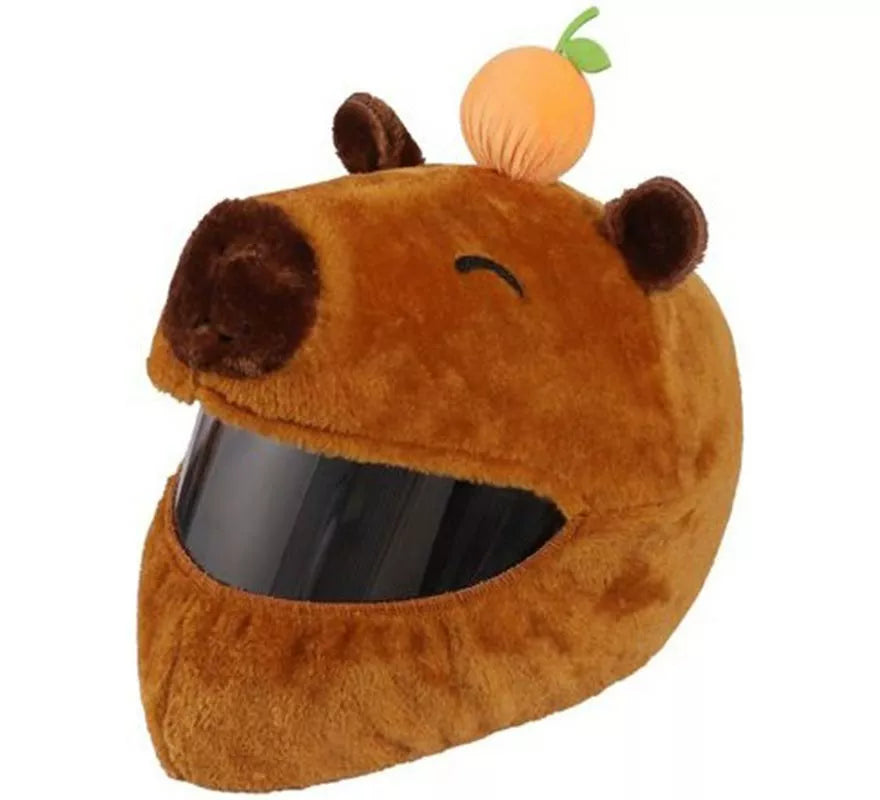 Translation missing: es.Gorro de Capibara para Cascos de Moto integrales