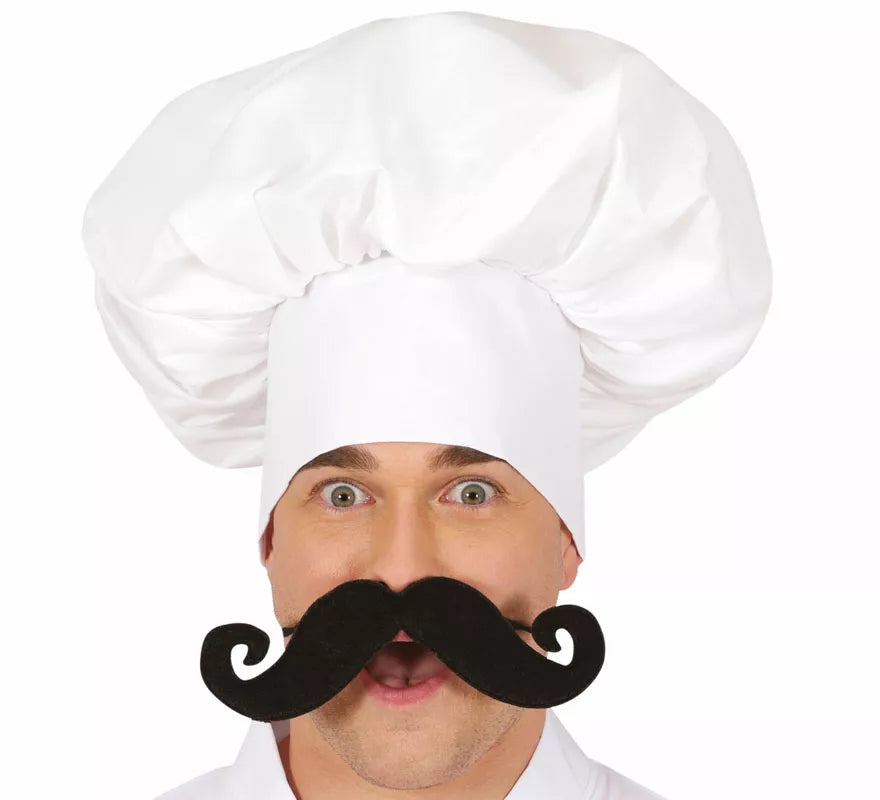 Translation missing: es.Gorro de Chef blanco grande adulto