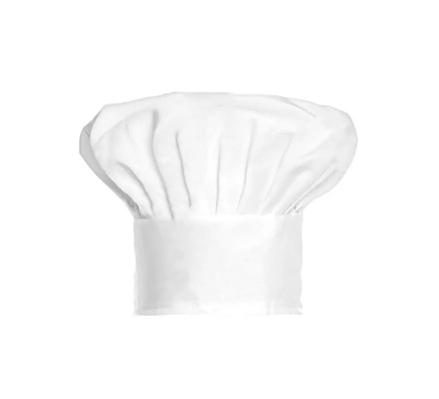 Translation missing: es.Gorro de Cocinero blanco de 26 cm