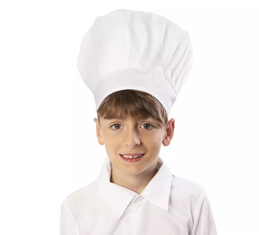 Translation missing: es.Gorro de Cocinero blanco infantil