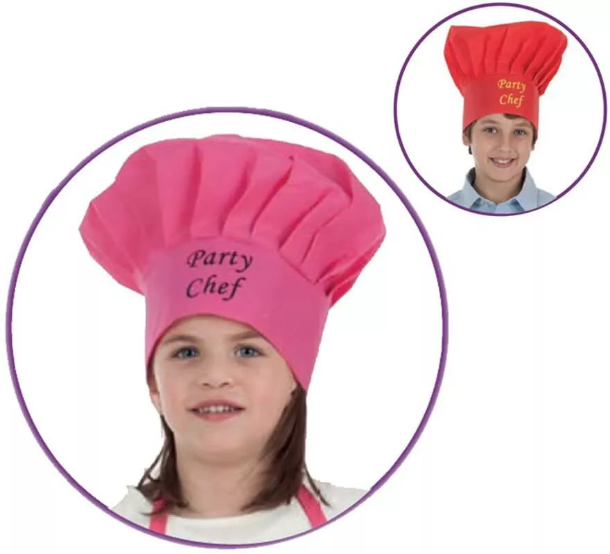 Translation missing: es.Gorro de Cocinero para niños en colores surtidos
