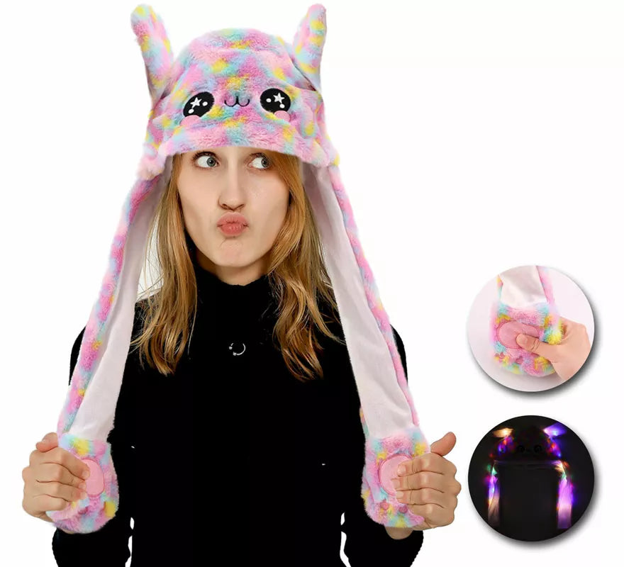 Translation missing: es.Gorro de Conejo con Oreja Móviles y Luz