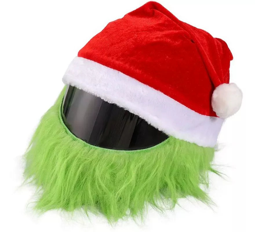 Translation missing: es.Gorro de Duende Gruñón de Navidad para Cascos de Moto integrales