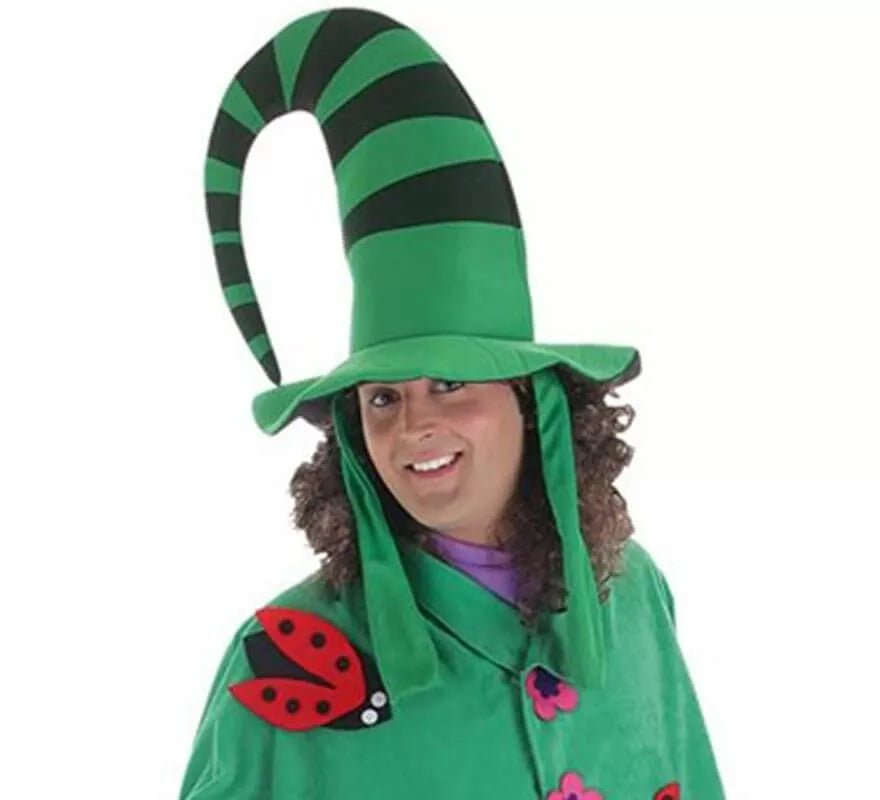 Translation missing: es.Gorro de Duende Verde y Negro para adultos