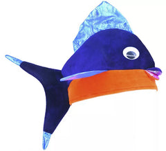Gorro de Foam de Pez Azul