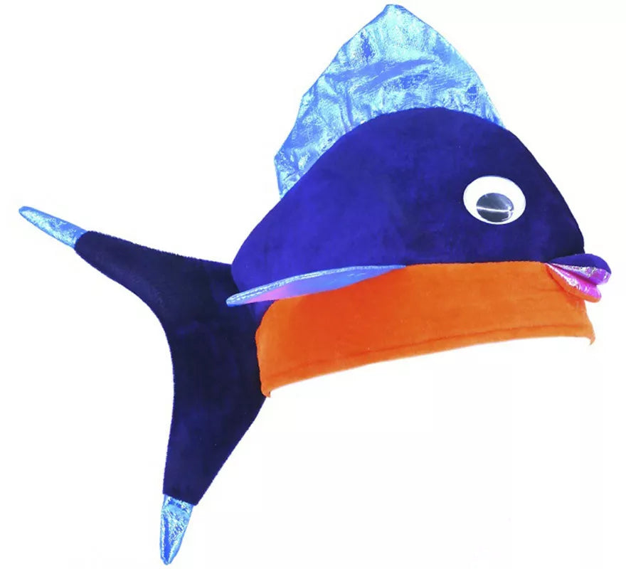 Translation missing: es.Gorro de Foam de Pez Azul