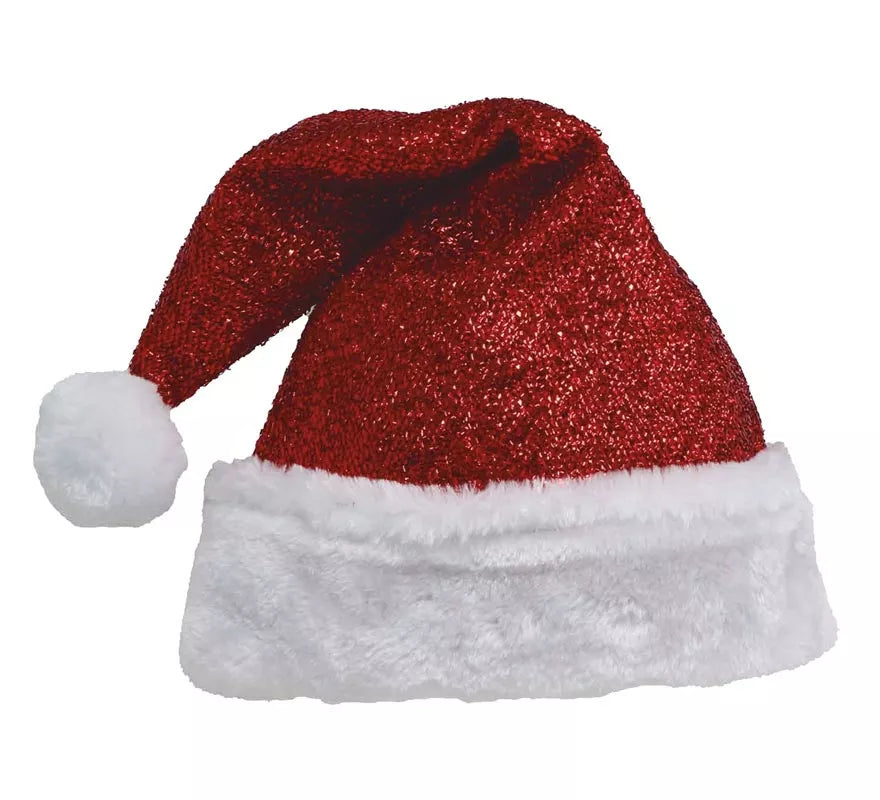 Translation missing: es.Gorro de Papá Noel brillante de lujo infantil
