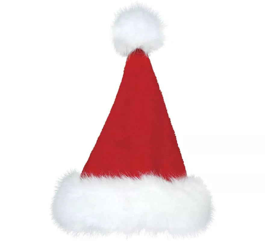 Translation missing: es.Gorro de Papá Noel de Terciopelo rojo