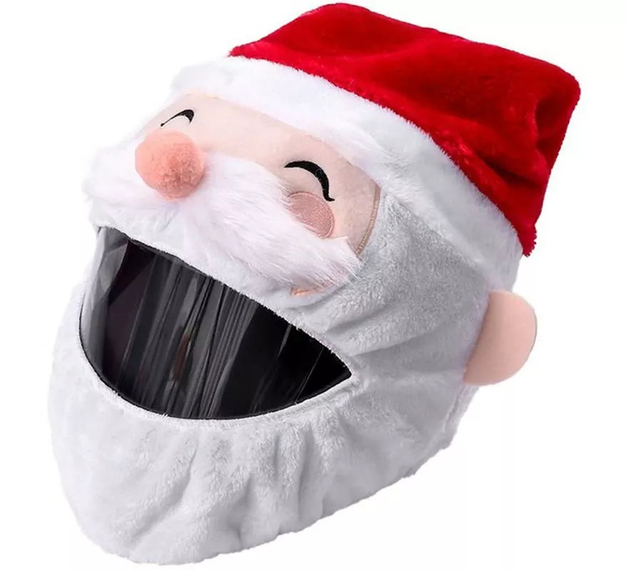Translation missing: es.Gorro de Papá Noel Sonriente para Cascos de Moto integrales