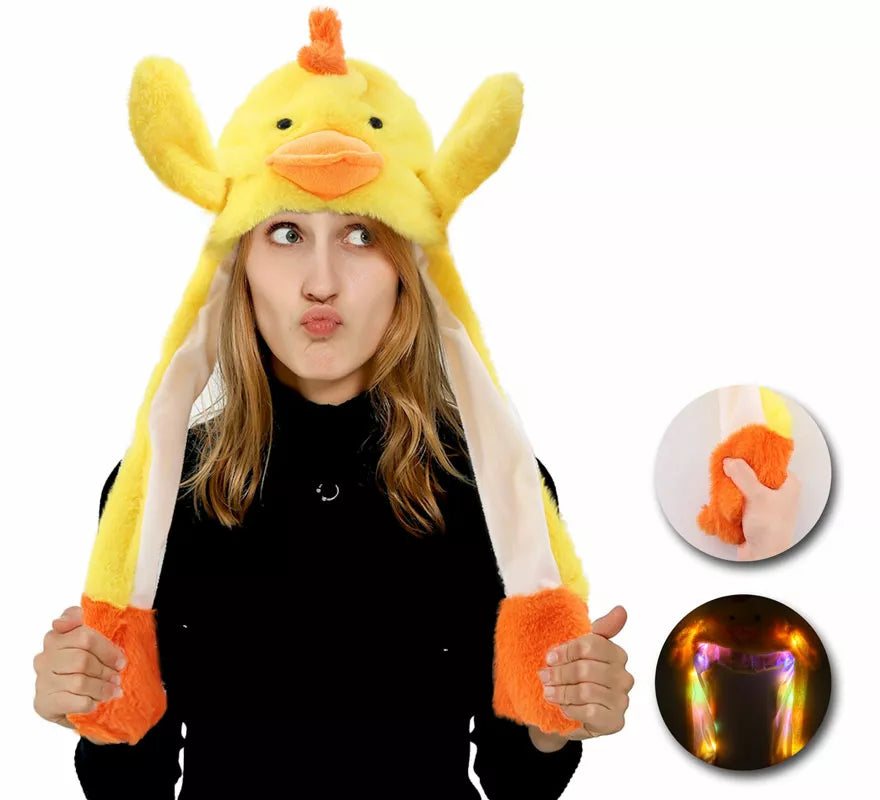 Translation missing: es.Gorro de Pato con Oreja Móviles y Luz