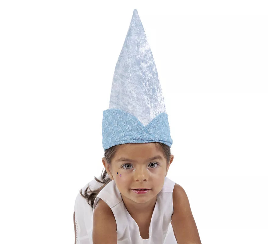 Translation missing: es.Gorro de Princesa Azul Infantil