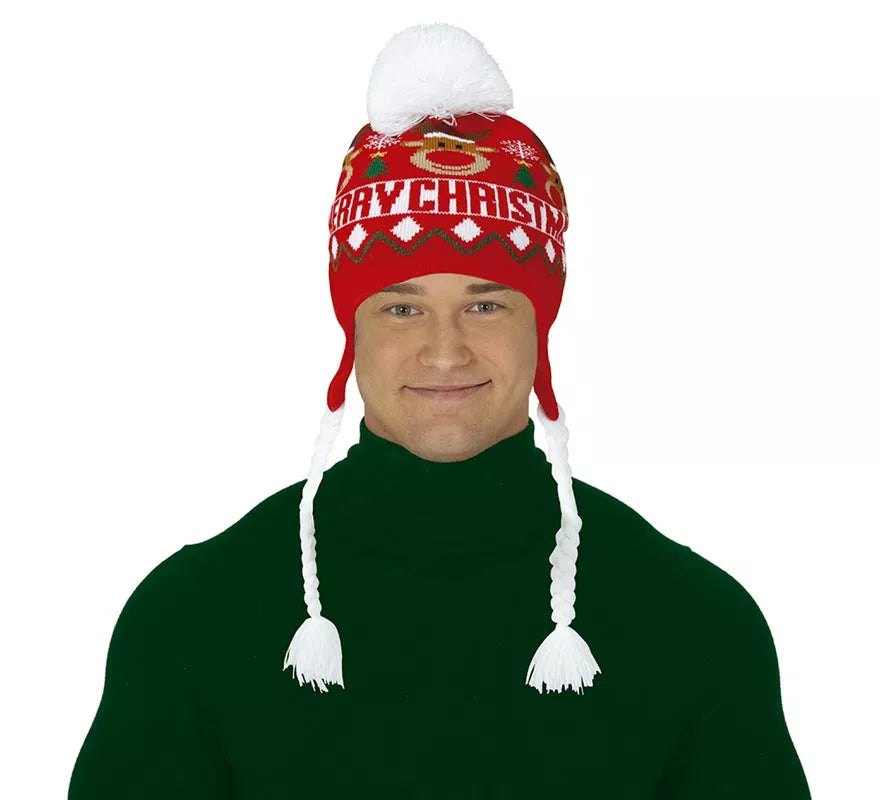 Translation missing: es.Gorro de Reno con Trenzas