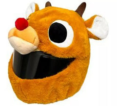 Gorro de Reno de Navidad para Cascos de Moto integrales