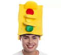 Gorro de Semáforo amarillo de foam