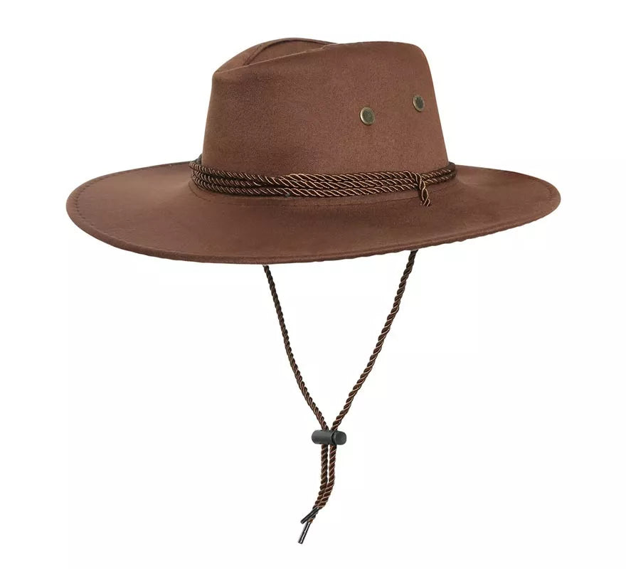 Gorro de Vaquero Marrón