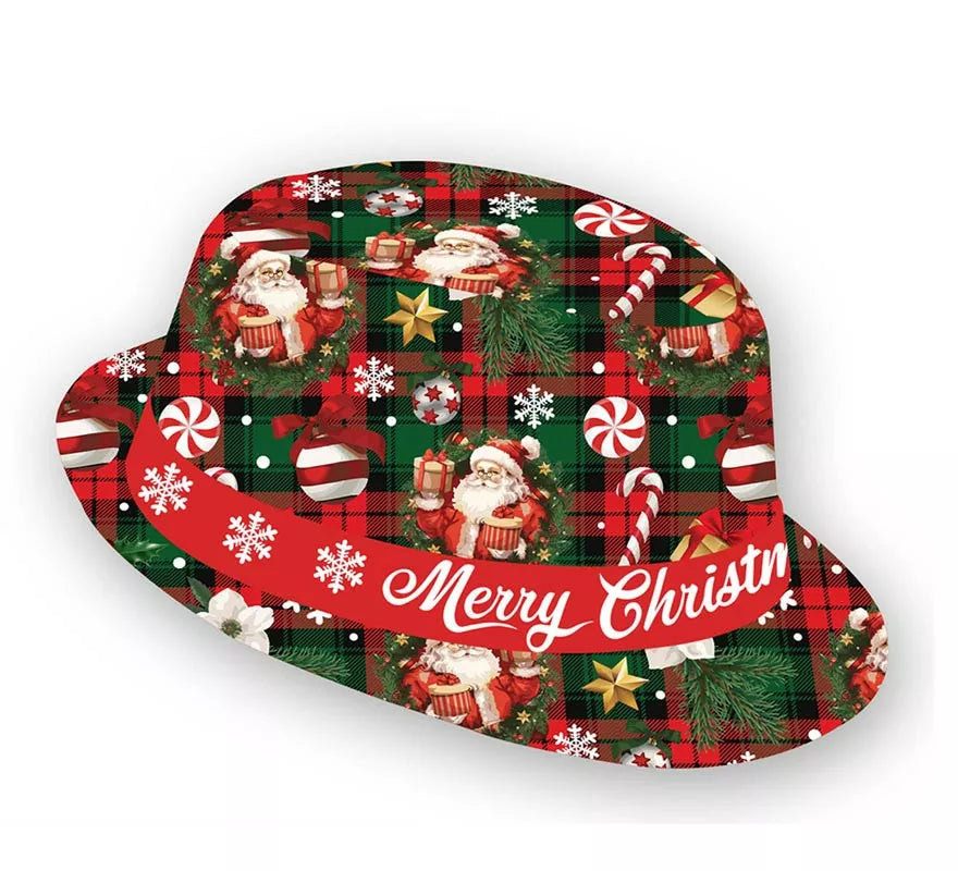 Gorro Gánster Navideño Merry Christmas