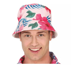 Gorro Hawaiano de Flamenco para adultos