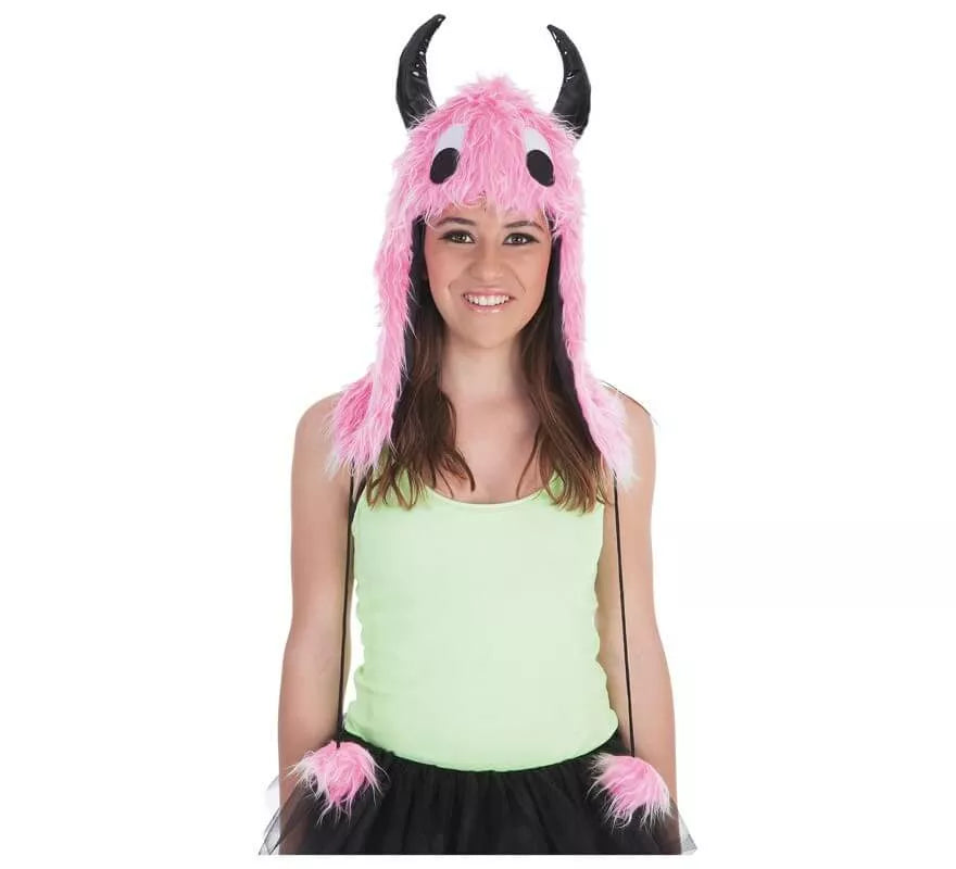 Translation missing: es.Gorro Monster Rosa grande