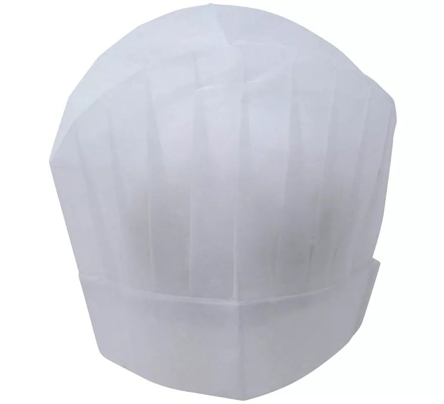 Translation missing: es.Gorro o Sombrero de Cocinero de papel