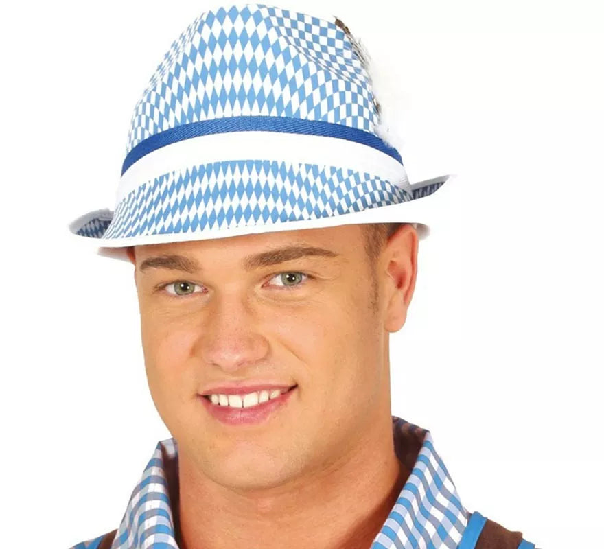 Translation missing: es.Gorro Oktoberfest Azul y Blanco