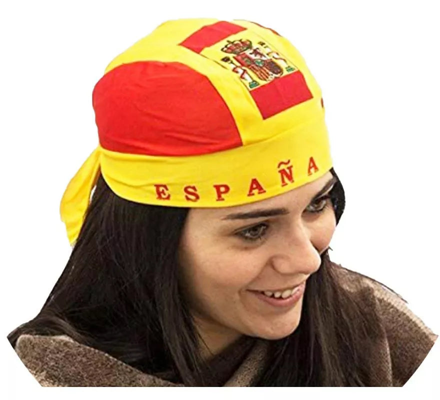 Translation missing: es.Gorro Pañuelo de Bandera de España
