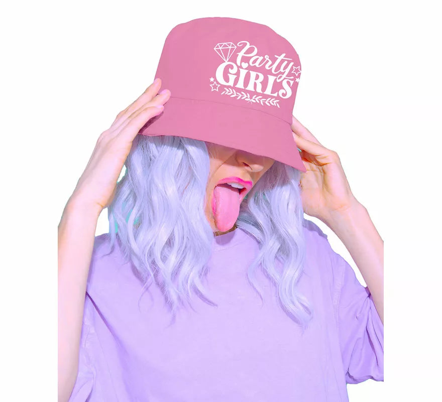 Translation missing: es.Gorro Party Girls rosa adulto