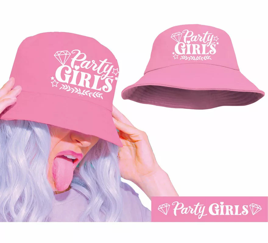 Translation missing: es.Gorro Party Girls rosa adulto