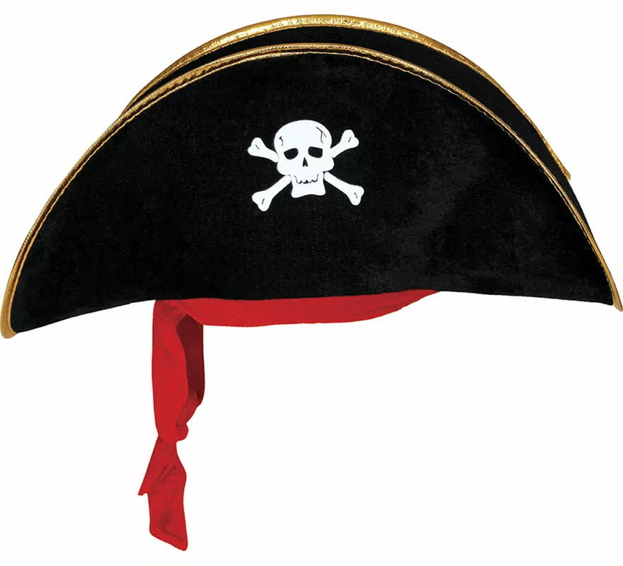 Translation missing: es.Gorro Pirata de terciopelo adulto