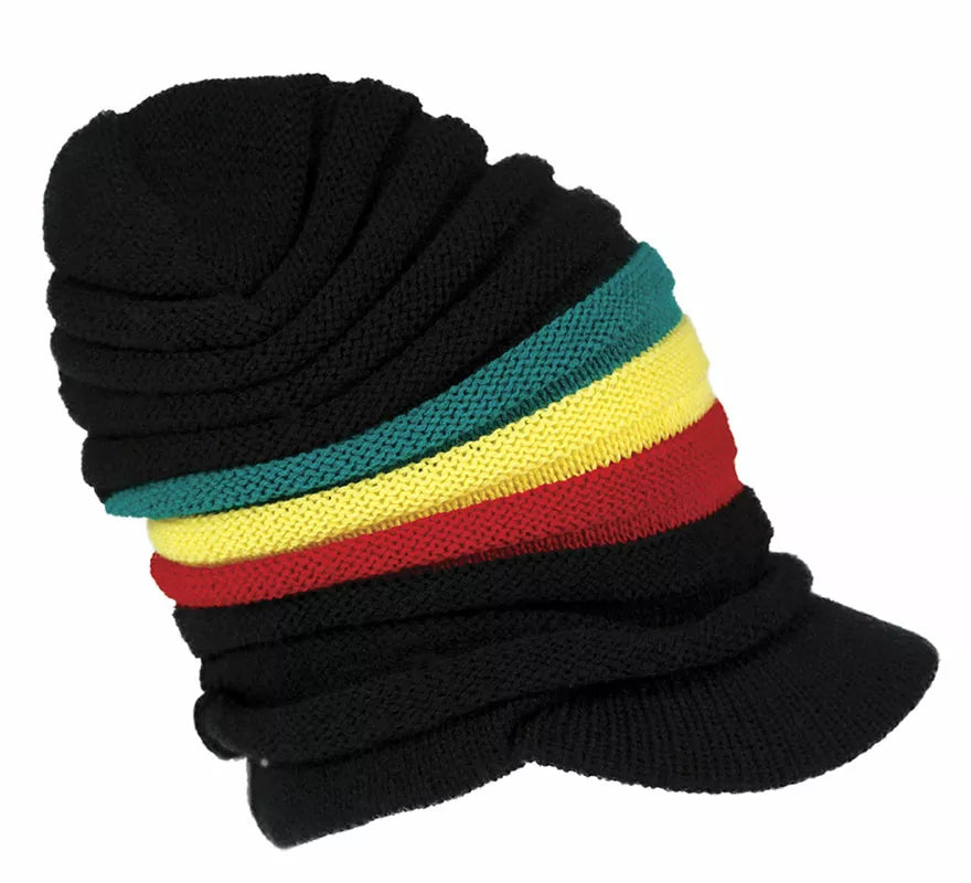 Translation missing: es.Gorro Rasta con Visera adulto