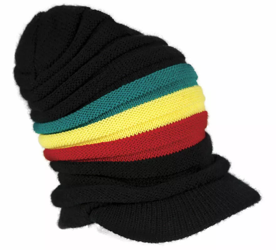 Translation missing: es.Gorro Rasta con Visera adulto