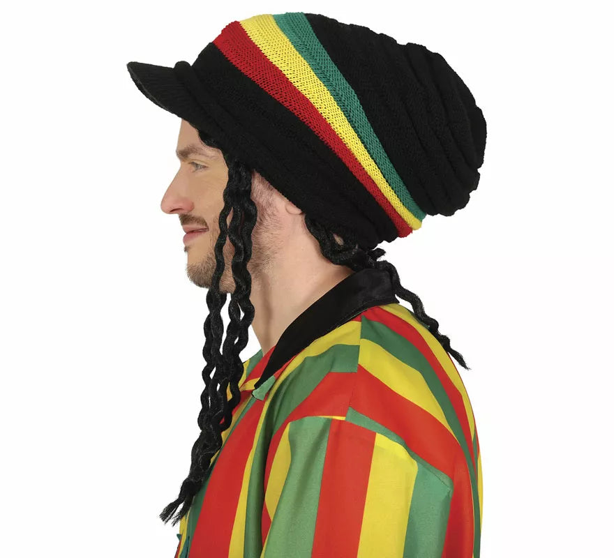 Translation missing: es.Gorro Rasta con Visera adulto