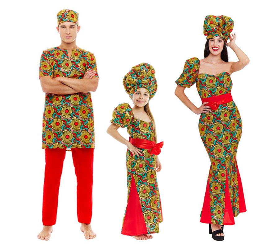 Translation missing: es.Grupo de africanos con estampado