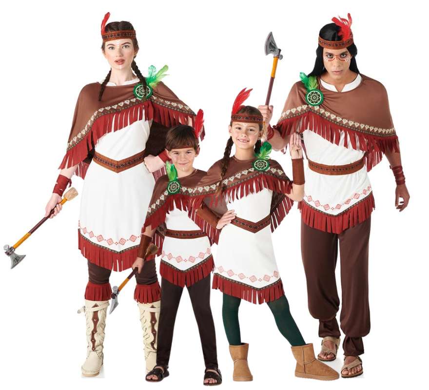 Translation missing: es.Grupo de indios con flecos